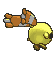 Chingling back shiny animated