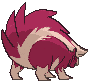 Skuntank back shiny animated