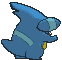 Gible back shiny animated