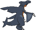Garchomp back shiny animated