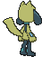 Riolu back shiny animated