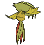 Carnivine back shiny animated