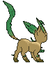 Leafeon back shiny animated