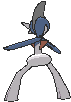 Gallade back shiny animated