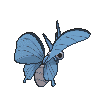 Venomoth back shiny animated