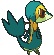 Snivy back shiny animated