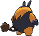 Pignite back shiny animated