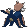 Samurott back shiny animated