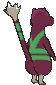 Watchog back shiny animated