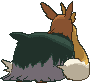 Stoutland back shiny animated