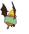 Swoobat back shiny animated