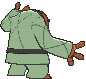 Throh back shiny animated