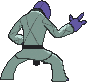 Sawk back shiny animated
