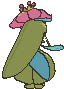 Lilligant back shiny animated