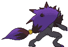 Zoroark back shiny animated