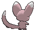 Minccino back shiny animated