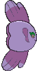 Alomomola back shiny animated