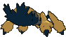 Galvantula back shiny animated