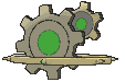 Klinklang back shiny animated
