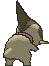 Axew back shiny animated