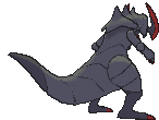 Haxorus back shiny animated