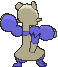 Mienfoo back shiny animated