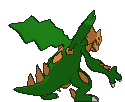 Druddigon back shiny animated