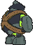 Golett back shiny animated