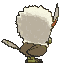 Rufflet back shiny animated