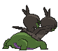 Zweilous back shiny animated