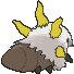 Larvesta back shiny animated