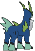 Cobalion back shiny animated