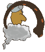 Incarnate Landorus back shiny animated