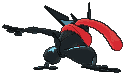 Greninja back shiny animated
