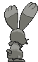 Bunnelby back shiny animated