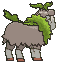 Skiddo back shiny animated