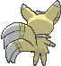 Male Meowstic back shiny animated