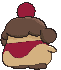 Slurpuff back shiny animated