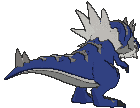 Tyrantrum back shiny animated