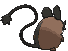 Dedenne back shiny animated