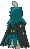 Decidueye back shiny animated