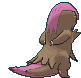 Gumshoos back shiny animated