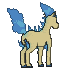 Ponyta back shiny animated