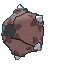 Red Meteor Minior back shiny animated