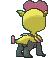 Jangmo-o back shiny animated