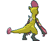 Hakamo-o back shiny animated