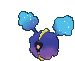 Cosmog back shiny animated