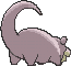Slowpoke back shiny animated
