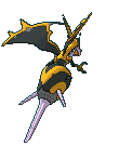Naganadel back shiny animated