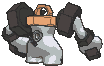 Melmetal back shiny animated
